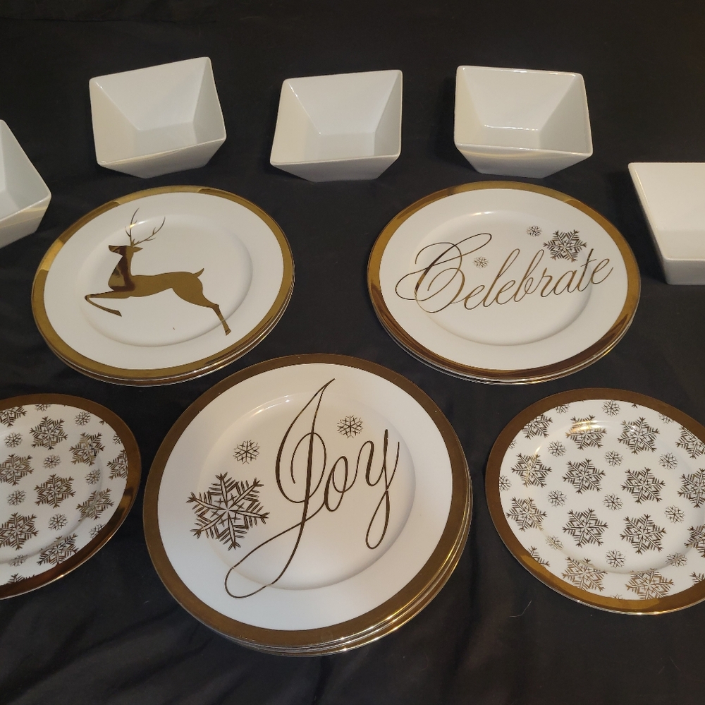 15 Peice Decorative Dish Set